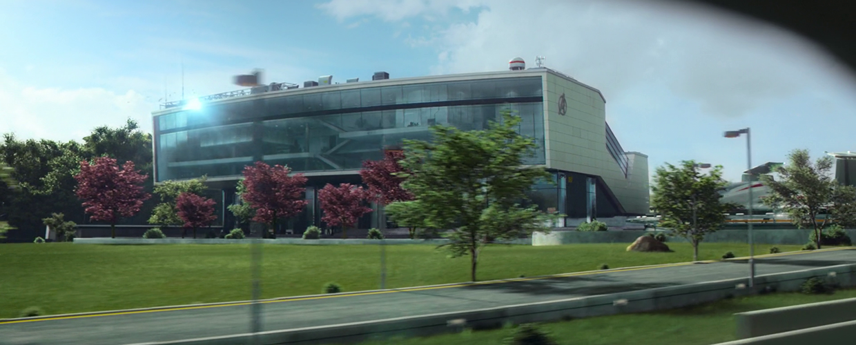 Driving by Avengers Facility park