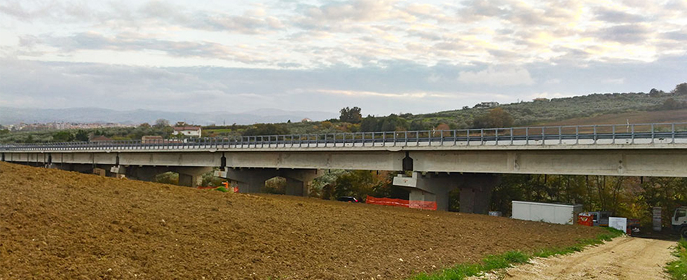 Viaduct South Italy reconstruction